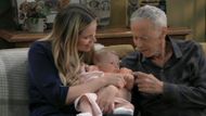 Robert is thrilled that Sasha and Daisy have come to stay with him and Holly in France on General Hospital | Image: ABC